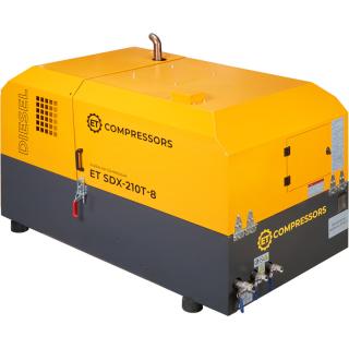Дизельный винтовой компрессор ET-Compressors SDX 210T-8