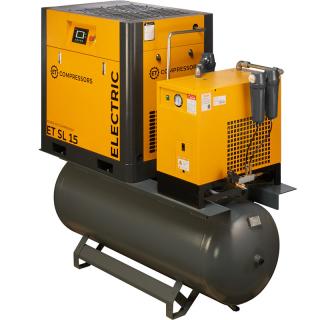 Винтовой компрессор на ресивере с осушителем ET SL 15-10-500 ES (IP55)