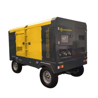 Дизельный винтовой компрессор ET-Compressors ET SD-750T-10 на шасси