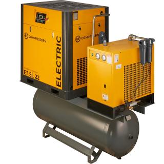 Винтовой компрессор на ресивере с осушителем ET SL 22-10-500 ES (IP55)